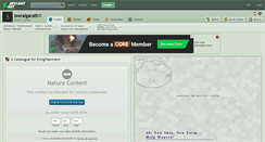 Desktop Screenshot of leoraigarath.deviantart.com