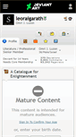 Mobile Screenshot of leoraigarath.deviantart.com