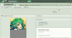 Desktop Screenshot of commission-club.deviantart.com