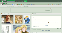 Desktop Screenshot of fazzygrl.deviantart.com