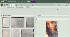 Desktop Screenshot of mimaru77.deviantart.com