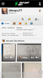 Mobile Screenshot of mimaru77.deviantart.com