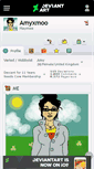 Mobile Screenshot of amyxmoo.deviantart.com