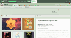 Desktop Screenshot of mooniii.deviantart.com