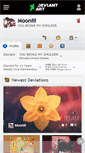 Mobile Screenshot of mooniii.deviantart.com
