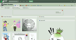 Desktop Screenshot of black-tsundere.deviantart.com