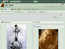 Tablet Screenshot of jeez--louise.deviantart.com