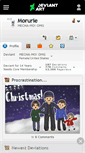 Mobile Screenshot of morurie.deviantart.com