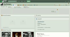 Desktop Screenshot of olovphotopov.deviantart.com