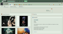 Desktop Screenshot of leviniatjie.deviantart.com