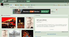 Desktop Screenshot of corachaos.deviantart.com