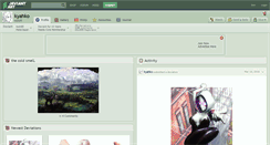 Desktop Screenshot of kyahko.deviantart.com