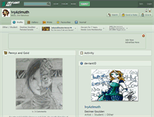 Tablet Screenshot of ivyazimuth.deviantart.com