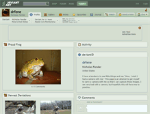 Tablet Screenshot of drfene.deviantart.com