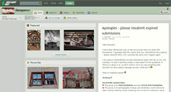 Desktop Screenshot of decayers.deviantart.com