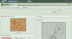 Desktop Screenshot of karurina.deviantart.com