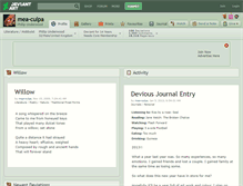 Tablet Screenshot of mea-culpa.deviantart.com