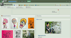 Desktop Screenshot of begoniasscarlet.deviantart.com