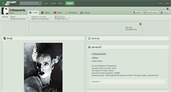Desktop Screenshot of crimsonarts.deviantart.com