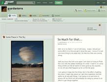 Tablet Screenshot of guardianterra.deviantart.com