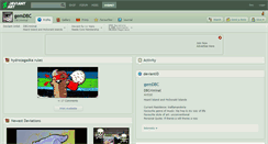 Desktop Screenshot of gemdbc.deviantart.com