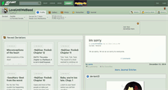 Desktop Screenshot of loveuntilwebleed.deviantart.com
