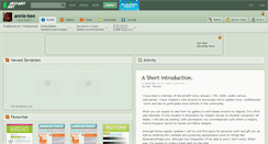 Desktop Screenshot of annie-bee.deviantart.com