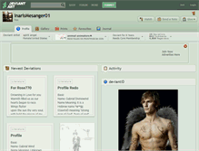 Tablet Screenshot of inarismesanger01.deviantart.com