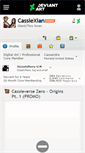 Mobile Screenshot of cassiexian.deviantart.com