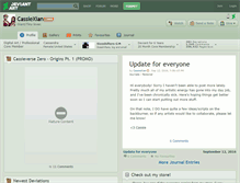 Tablet Screenshot of cassiexian.deviantart.com