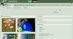 Desktop Screenshot of lotiel.deviantart.com