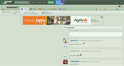 Desktop Screenshot of almateriats.deviantart.com