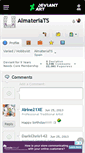 Mobile Screenshot of almateriats.deviantart.com