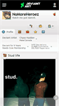 Mobile Screenshot of nomoreheroez.deviantart.com