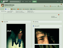 Tablet Screenshot of nomoreheroez.deviantart.com