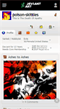 Mobile Screenshot of poison-skittles.deviantart.com