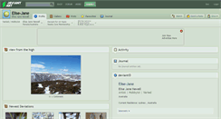 Desktop Screenshot of elise-jane.deviantart.com