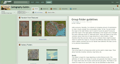 Desktop Screenshot of cartography-guild.deviantart.com