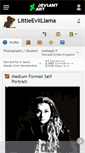 Mobile Screenshot of littleevilllama.deviantart.com