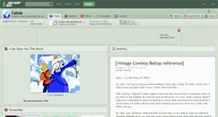 Desktop Screenshot of catula.deviantart.com