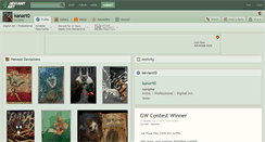 Desktop Screenshot of kanart0.deviantart.com