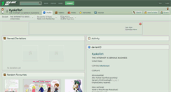 Desktop Screenshot of kyokotori.deviantart.com