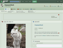 Tablet Screenshot of grayeyesstock.deviantart.com