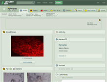 Tablet Screenshot of nywynn.deviantart.com