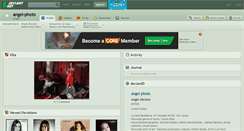 Desktop Screenshot of angel-photo.deviantart.com