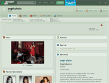 Tablet Screenshot of angel-photo.deviantart.com