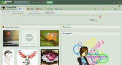 Desktop Screenshot of cruel-one.deviantart.com