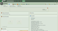 Desktop Screenshot of d9-prawn.deviantart.com