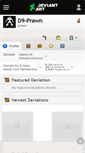 Mobile Screenshot of d9-prawn.deviantart.com