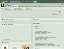 Tablet Screenshot of d9-prawn.deviantart.com